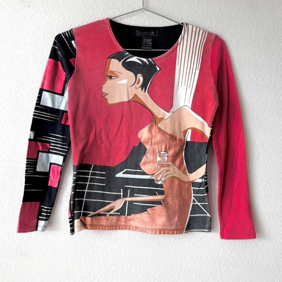 Custo Barcelona designer vintage top Very Rare Women's XS - Picture 1 of 5